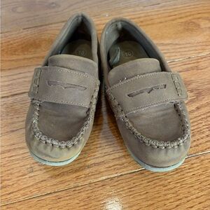 Cat & Jack Brown Faux Suede Moccasin Loafers – Kids’ Size 10